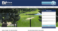 Desktop Screenshot of calgaryrailings.com